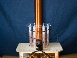 tesla coil finished
