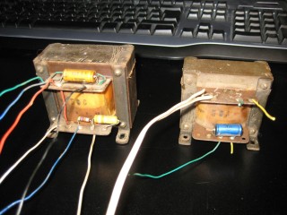 2W UCL82 SE amplifier transformers
