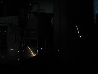 capacitor bank sparks