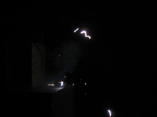 capacitor bank sparks