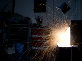 capacitor bank sparks