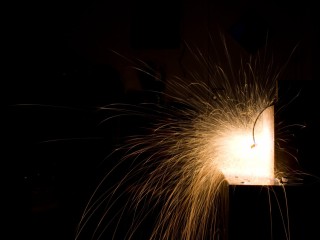capacitor bank sparks