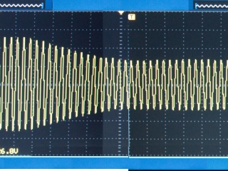 Tesla coil DRSSTC primary current