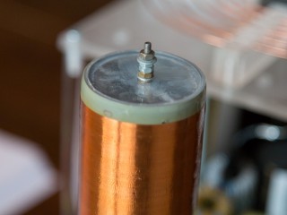 Tesla coil DRSSTC secondary  coil terminal topload
