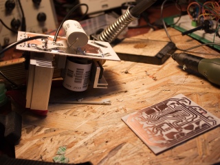 Tesla coil DRSSTC circuit board