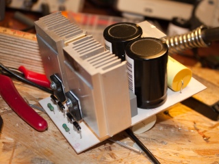 Tesla coil DRSSTC half bridge circuit board