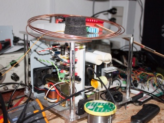 Tesla coil DRSSTC construction