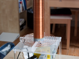 Tesla coil DRSSTC complete