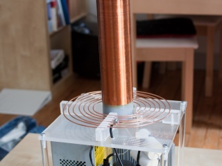 Tesla coil DRSSTC complete