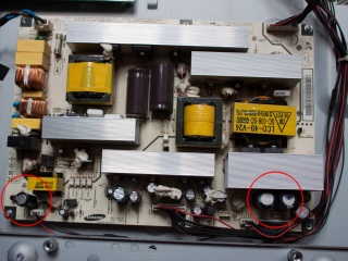 LCD TV repair power supply