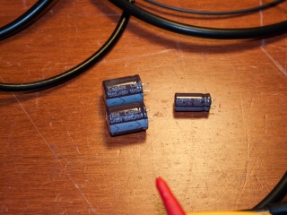 LCD TV repair defective capacitor