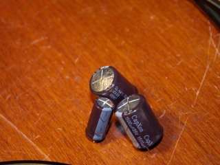 LCD TV repair defective capacitor