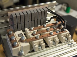 Tesla coil DRSSTC half bridge