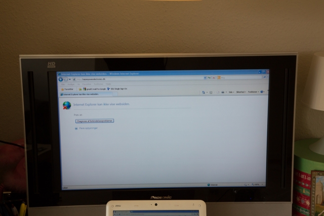 LCD TV repair works again