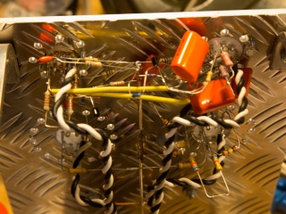 Tube amplifier 6P45S prototype
