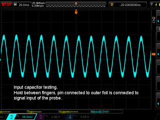 Tube amplifier 6P45S  noise test input capacitor wrong phasing