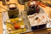 Tube amplifier 6P45S  cabinet all wiring