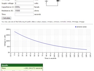 Tesla Coil DRSSTC design guide capacitor 320v discharge