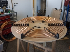 Tesla Coil DRSSTC design guide primary coil flat spiral