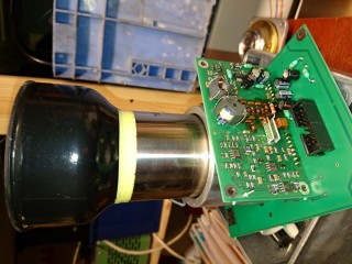 photomultiplier tube AGFA IUP3 inside