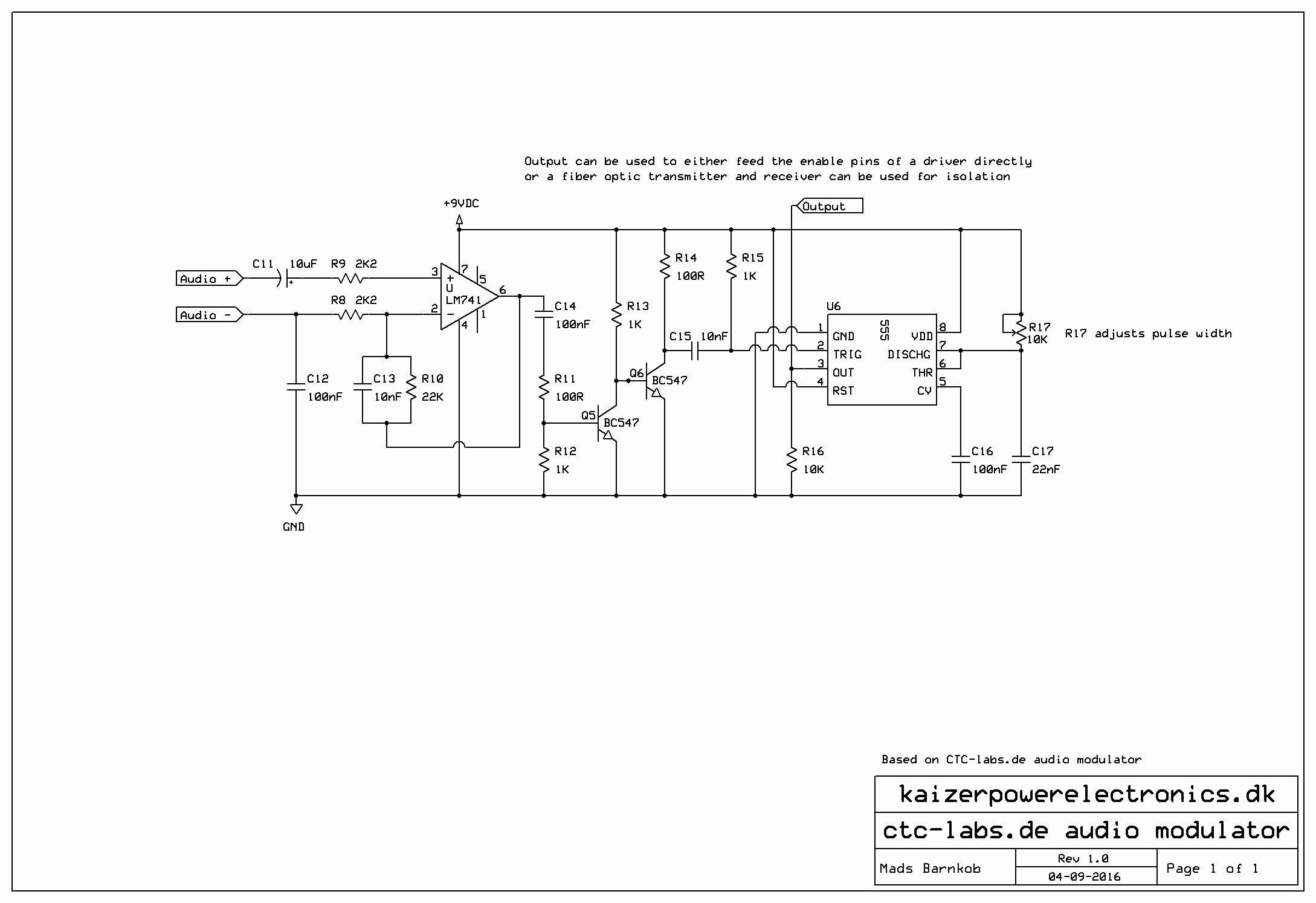 Tesla coil musical midi audio interrupter schematic