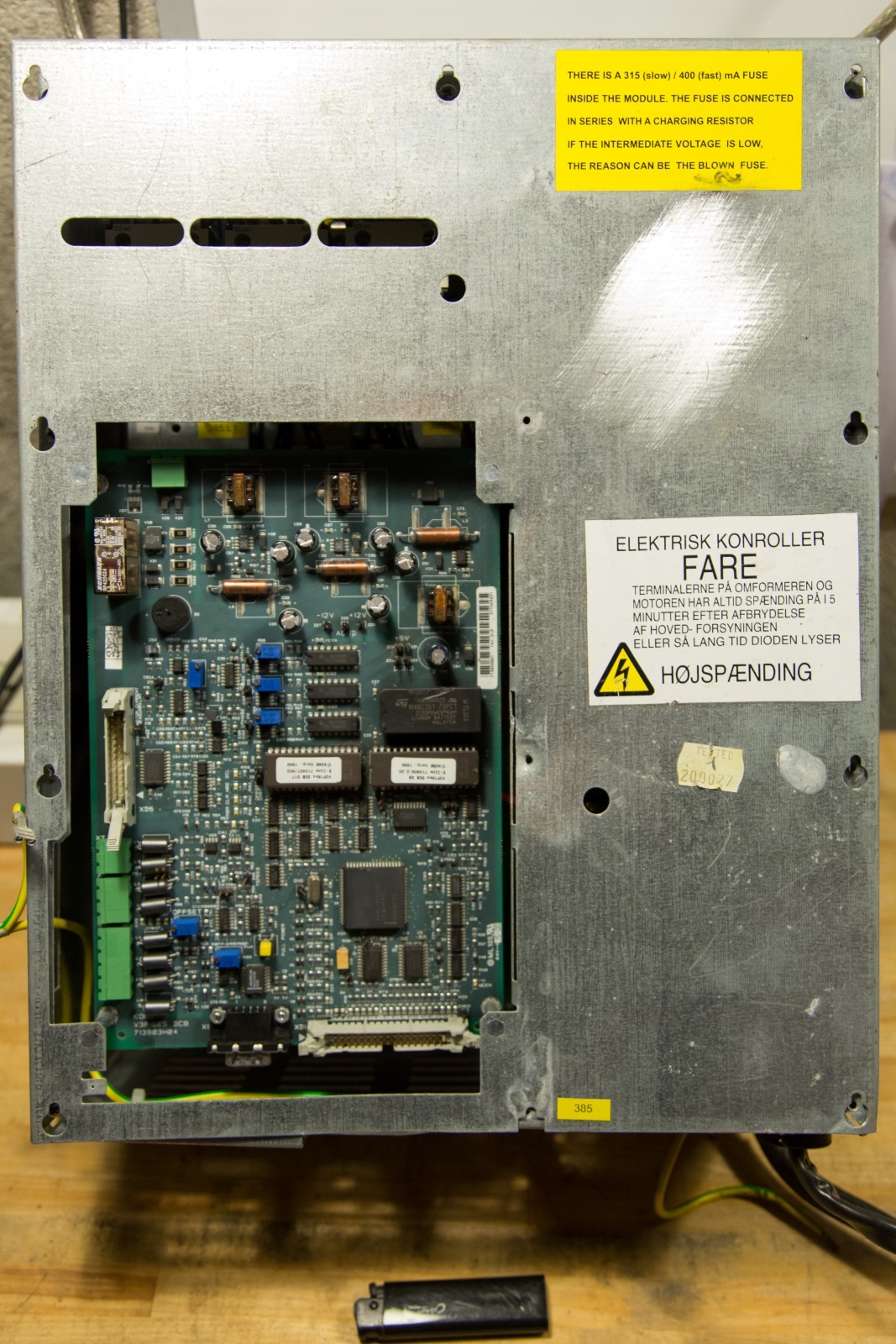 KONE elevator lift control panel motor drive