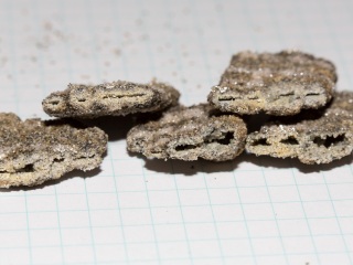 High Voltage Fuse silver element blown