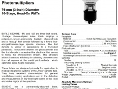 AGFA ADC 5155 X-RAY Scanner PMT datasheet