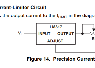 lm317 current limiter