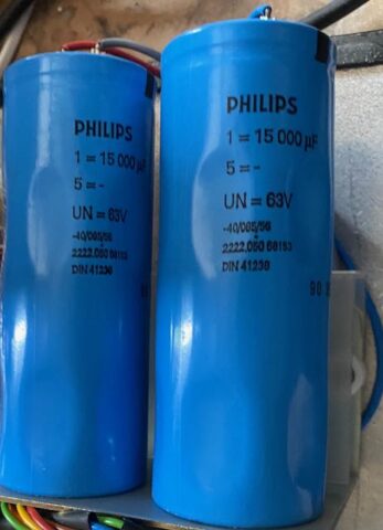 NON POLARIZED 5.6uf 250VDC Mylar/Polyester Capacitor Found in Old Equipment 