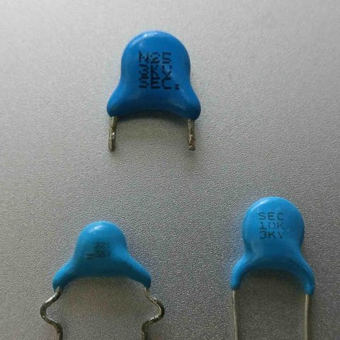 N25 3KV SEC 10K blue capacitor