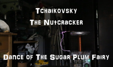 Kaizer DRSSTC2 Tesla coil tchaikovsky - Dance of the Sugar Plum Fairy