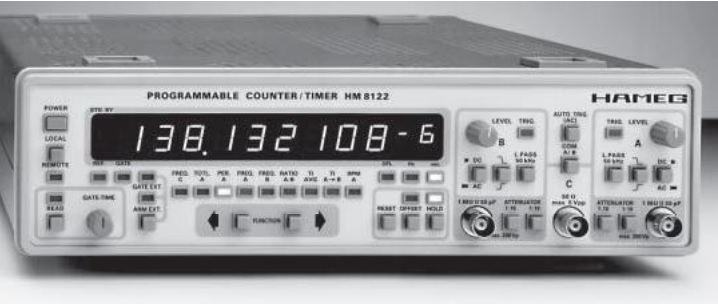 Hameg 8122 Universal Counter – teardown, repair and test