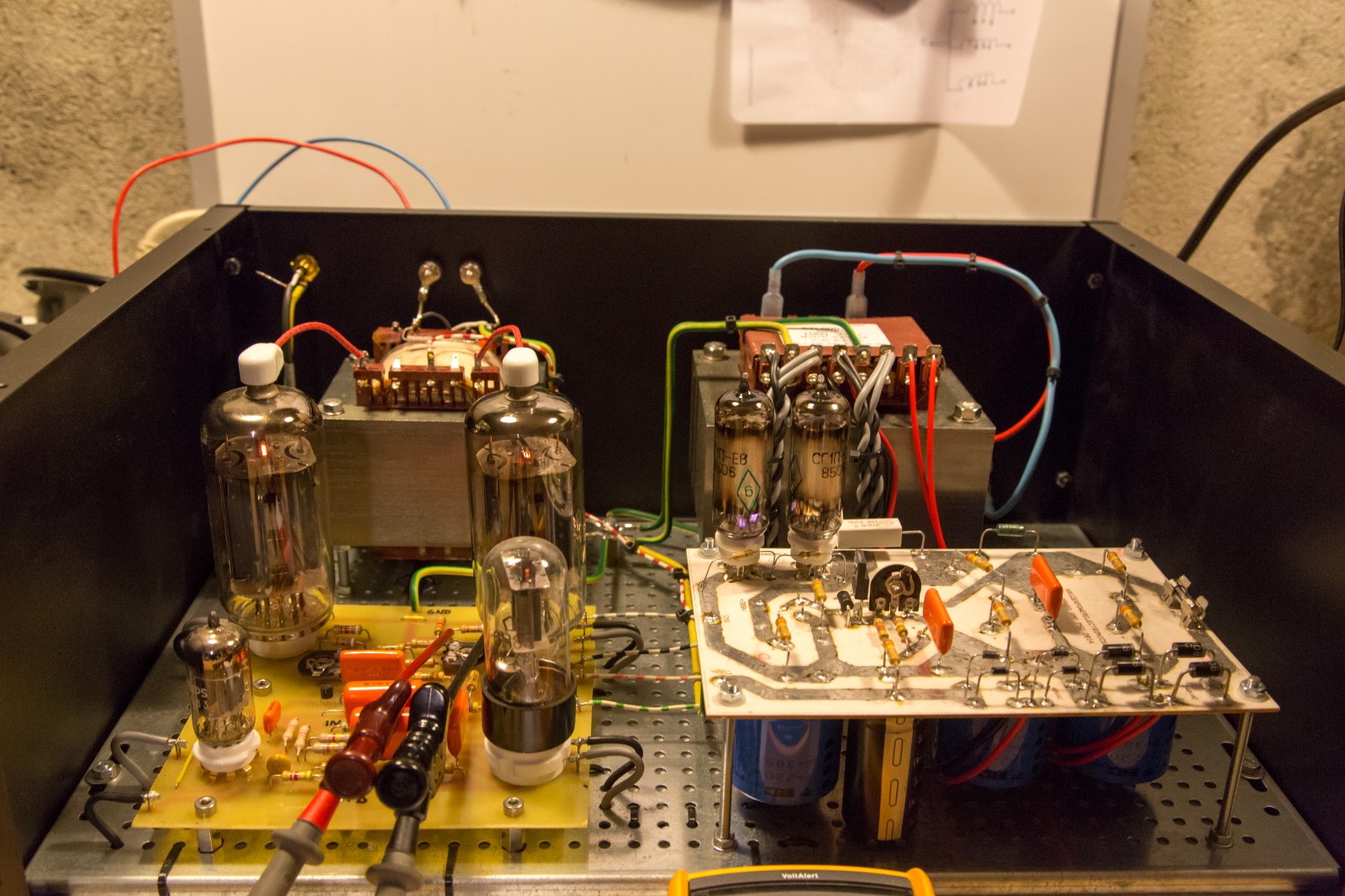 6P45S tube amplifier