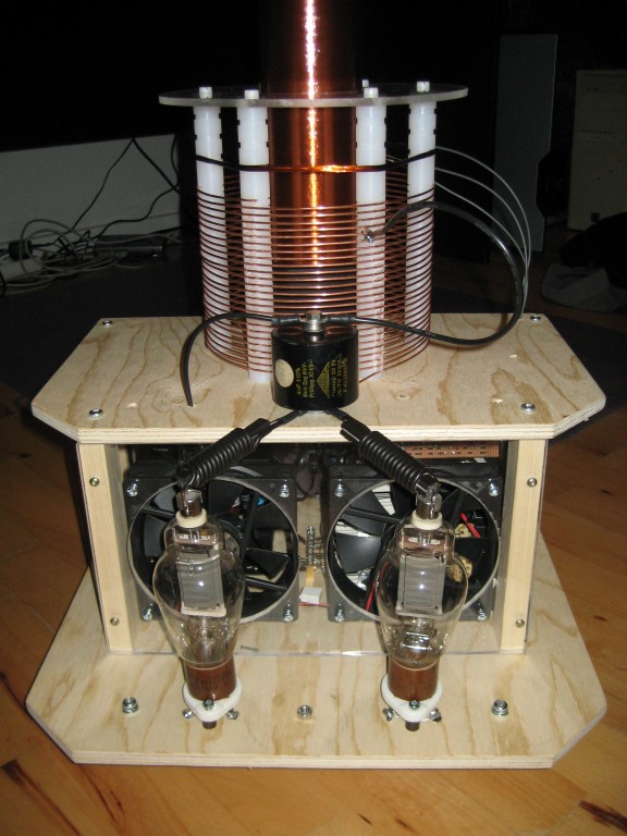 tesla coil tube vacuum 811a vttc setup